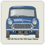 Morris Mini MkII Super Deluxe 1967-69 Coaster 2